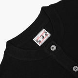 STRAP WOOL CARDIGAN BLACK