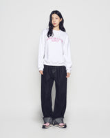 25FW WOMAN ARCH SHAPED LOGO NAPPING SWEATSHIRT