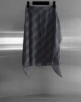 Ar knot check skirt