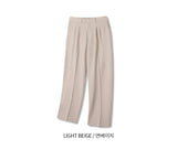 ASCLO コージーツータックワイドスラックス(4color)