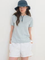 ベーシックコットンTシャツ- Sky blue