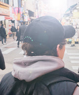 F****D SIGN STRAPBACK DAMAGE -WASHED BLACK-