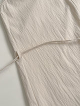 Raschel Nylon Slit Long Vest