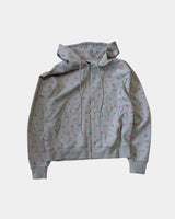 Blooming Hoddie Zip Up
