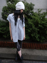 flower button beanie