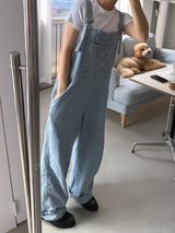 hickory denim overall
