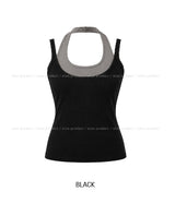 Flo Lace Layered Halter Sleeveless