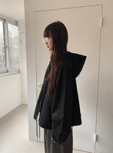 Guntree Check Hood Bomber Jacket