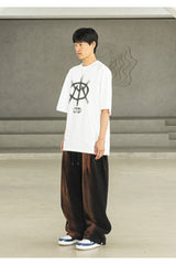 WASHED FOUR TUCK PLEATS BALLOON TRAINING PANTS MSFTP002-BK