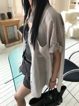 Shape Stripe Shirt (2 colors)