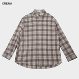 (UNISEX) Kenton Wrinkle Linen Like Shirt