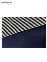 Stripe wrap strap sleeveless tube top