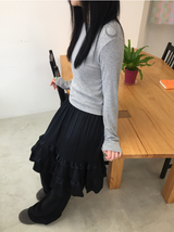 ヴィレベーシック長袖Tシャツ（4c）