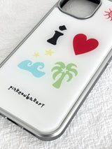 【MADE】 i ♥ サマーフォンケース (milk)