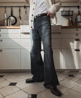 Loner Washed Bootcut Denim Pants