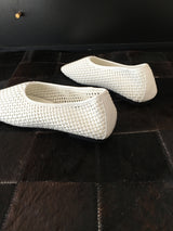Woven square flats 