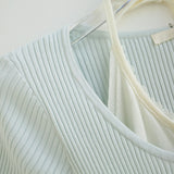 Vena Ribbon Layer Top