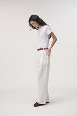Round half T (Ivory)