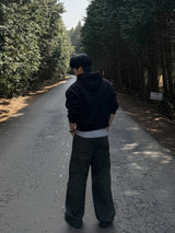 Blend cropped hoodie