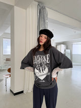 エンジェルレースレイヤードTシャツ