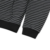 フレアストライプフードジップアップ UNISEX