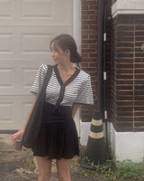 Pura Stripe Knit Cardigan