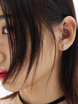 SHINE STAR SINGLE EARRINGS (M)