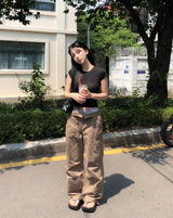 Cont Parachute Adjust Cargo Pants
