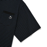 ユニモノチェリーストライプTシャツ [NAVY]