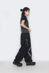 33 Raglan Short-Sleeved Cropped T-Shirt