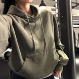 [BELLIDE MADE] REAL PIGMENT LOOSE-FIT HOODIE