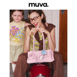 muva. 本革 エレガント 2WAY 通勤ショルダーバッグ