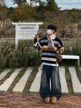 Mas Multi-Stripe Knit