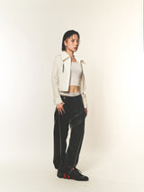 BOOB ZIPPER CROP SHIRT (FOR WOMEN)