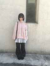 ラブNヘアマフラーニットウェア