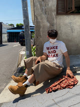 Make クロップショートTシャツ 3C