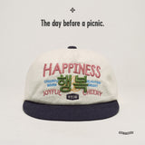 'The day before a picnic' Navy-Green ballcap