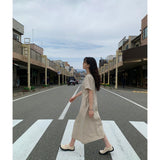 Nelu Stitch Long Dress
