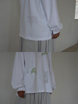 JUMP LONG SLEEVE T (CLOUD WHITE)