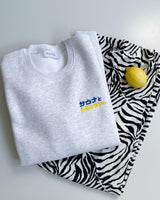 ふくだサウナとレモンサワー®刺繍sweat