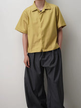 26SS TP1 Cropped Cuban Collar Shirt