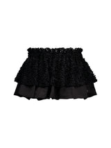 BUBBLE TUTU SKIRT PANTS BLACK