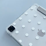 ホワイトドット iPad ケース