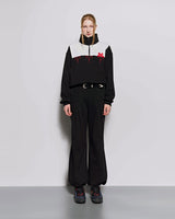 Pleated Wide Lounge Pants _ Black