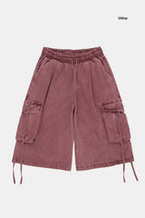 Teyah pigment bermuda cargo pants