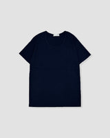 スリムフィットリブ UネックショートスリーブTシャツ