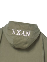 CROSS PATCH HOODIE (KHAKI)