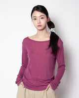 SOFT LAYERED TOP (PLUM)