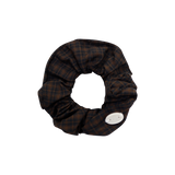 [3EA 1SET] COZY CHECK SCRUNCHIE