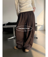 [PROMOTION] フロントツータックワイドスウェットパンツ(5color)